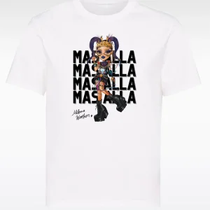POLO MÁS ALLÁ DARK DOLL - BLANCO (ADULTO UNISEX)