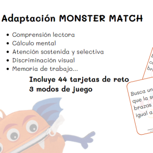 Adaptación Monster Match | Mi Juego Bonito