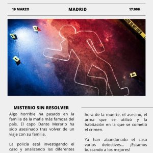 Asesinato de Dante Merario | Ladycraft