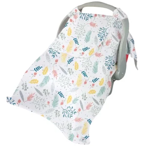 Cubre Portabebe Flores