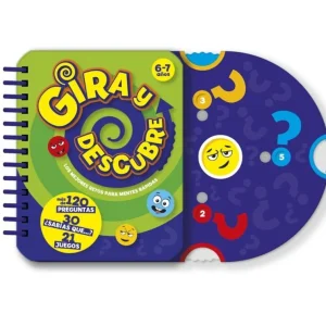 Gira y descubre 6 y 7 años. Retos y juegos incluidos