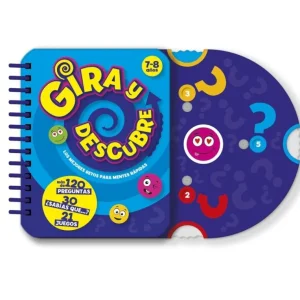 Gira y descubre 7 y 8 años. Retos y juegos incluidos
