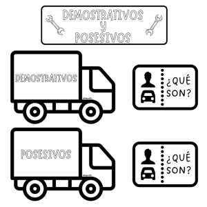 LAPBOOK DEMOSTRATIVOS Y POSESIVOS | LadyCraft