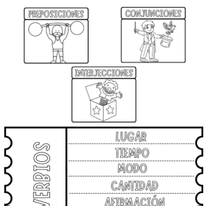 LAPBOOK PALABRAS INVARIABLES | LadyCraft