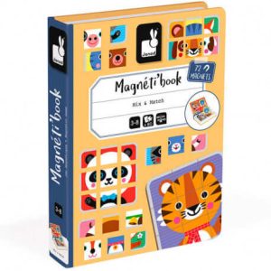 Magnetic book Mix and Match Animales | +3 años | Janod
