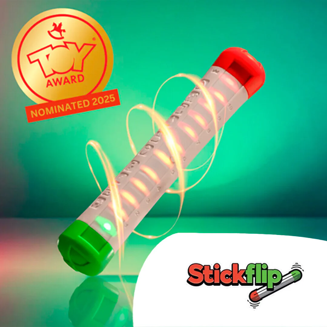 Stickflip - Juego de precisión y habilidad Old Teddys - Desde 8 años - +1 jugador Stick Flip