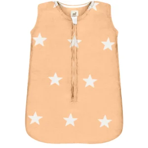 Saquito para Dormir para Bebés (0 - 6 meses) - Estrellas Peach