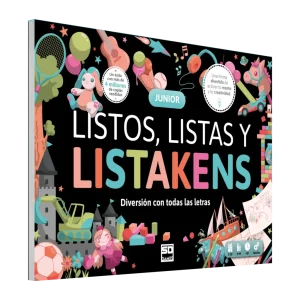 Listos, Listas y Listakens Junior  - Juego de palabras ideal para grupos - SD GAMES - 9+ años - 2 a 50 jugadores
