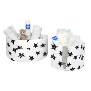 Set de Cestas Organizadoras Unisex - Estrellas Rellenas