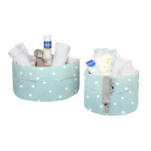 Set de Cestas Organizadoras Niño - Estrellitas Azules