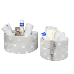Set de Cestas Organizadoras Unisex - Lunares
