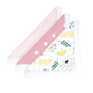 Set de 3 Toallitas Flores