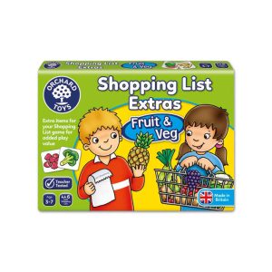 Ampliación Shopping List Frutas y Verduras - Juego de mesa - Orchard Toys - Desde 3 años