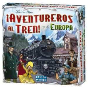 ¡Aventureros al Tren ! Europa - Juego de mesa - Asmodee - Desde 8 años