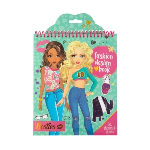 Libro de diseño de modas verde - Besties
