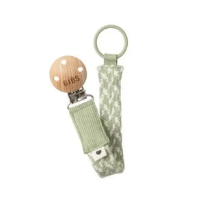 Porta chupete Bibs sage ivory