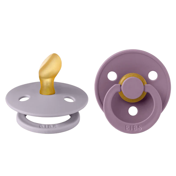 Chupete Anatómico X2 Talla 1 Fossil Grey Mauve - Bibs