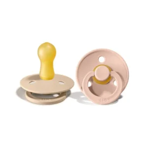Chupete bibs Redondo x 2  talla 2 Vanilla / Blush