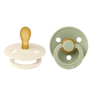 Chupete Bibs Simétrico X2 Talla 1 Ivory / Sage - Bibs