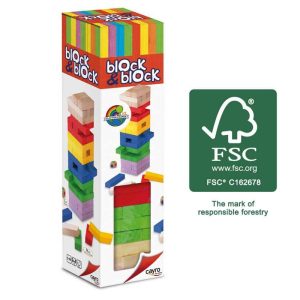 Block & Block Colores - Juego de mesa - Cayro - Desde 5 años