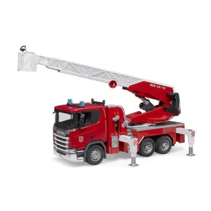 Scania Super 560R Camión de bomberos con escalera 03591 - Escala 1:16