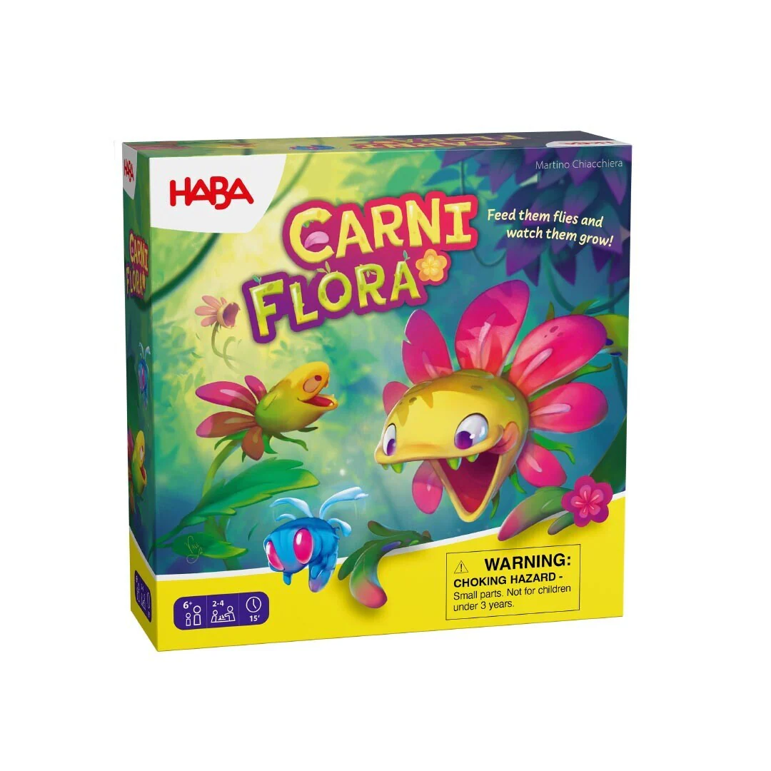 Carni Flora - Juego de mesa de losetas - Haba - Desde 6 años - 2 a 4 jugadores
