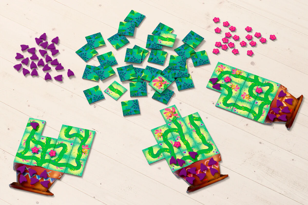 Carni Flora - Juego de mesa de losetas - Haba - Desde 6 años - 2 a 4 jugadores - Imagen 2