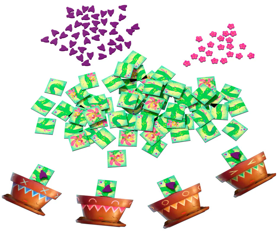 Carni Flora - Juego de mesa de losetas - Haba - Desde 6 años - 2 a 4 jugadores - Imagen 4
