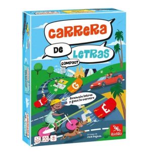 Carrera de Letras – Ludilo - Juego de palabras - +7 años · 2-8 jugadores · 15 min