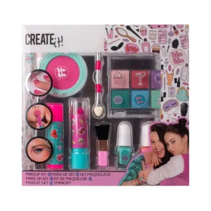 Set de Maquillaje Rosa Turquesa - Creat It