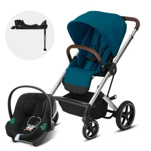 Coche Balios S SLV River Blue + Aton B2