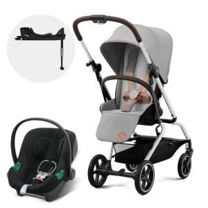Travel System Coche Eezy S twist+ SLV lava grey + Aton B2 + Base