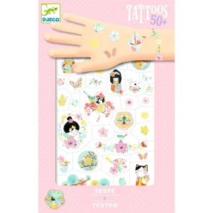 Tatuajes temporales Sakura - Design By Djeco