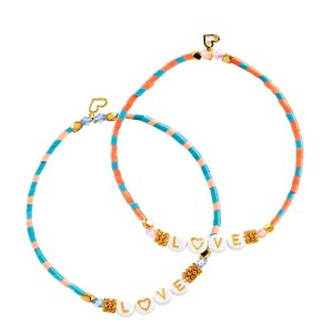 Pulseras duo letras