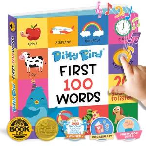 Libro Interactivo Musical First 100 Words - Ditty Bird
