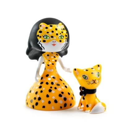 Figura coleccionable Féline & Léo Arty Toys- Djeco