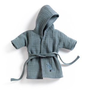 Bata de baño para muñeca Pomea de 30 a 32 cm - Djeco