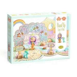 Puzzle 3D Lirio y polo Puzzl'Up Tinyly 33 piezas - Djeco