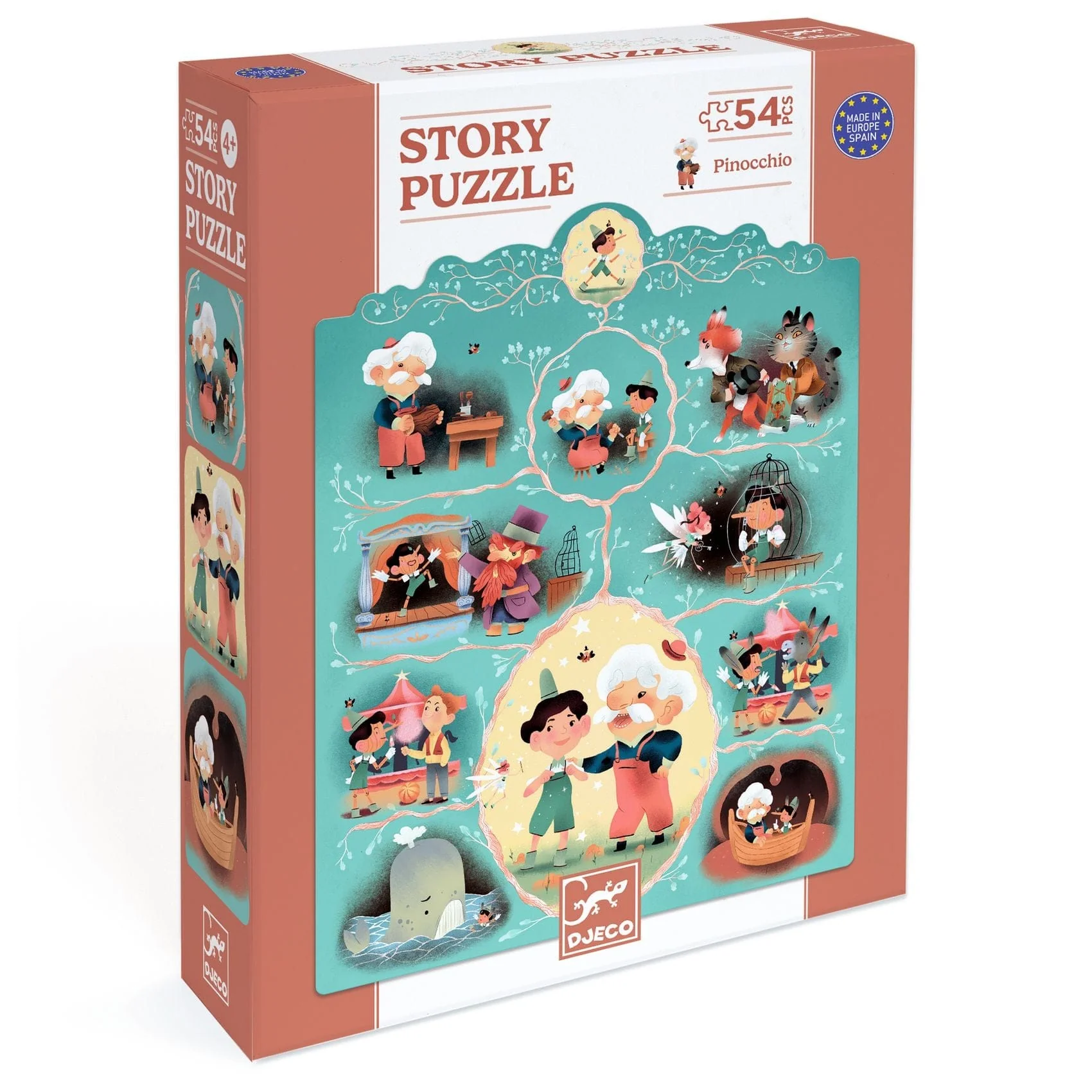 Puzzle de Historia Pinocho 54 piezas - Djeco - Imagen 6