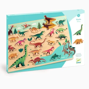 Puzzle de madera Dino 22 piezas - Djeco