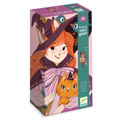 Puzzle Gigante Lily La bruja 36 piezas - Djeco