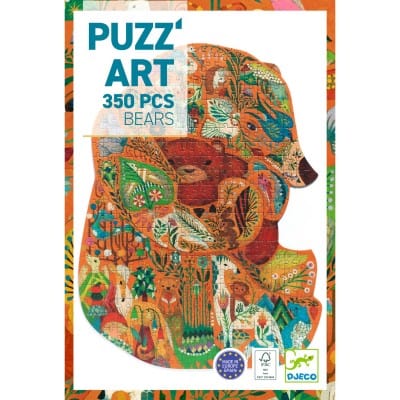 Puzzle Puzz’Art Osos 350 piezas - Djeco - Imagen 5