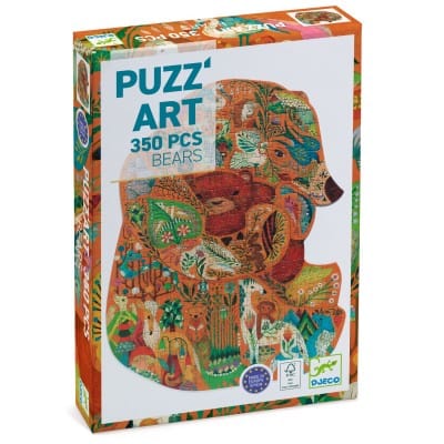 Puzzle Puzz’Art Osos 350 piezas - Djeco