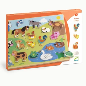 Puzzle Puzzlo Campo 22 piezas - Djeco