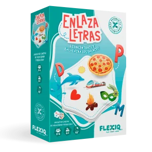 Enlaza Letras - Juego de mesa - Flexiq - Desde 6 años