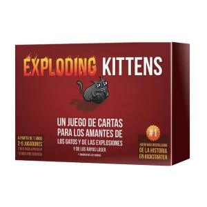 Exploding Kittens - Juego de mesa - Asmodee - Desde 7 años