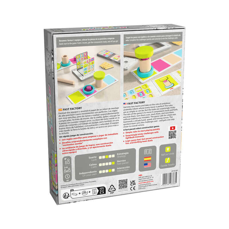 Fast Factory - Juego de mesa - Haba - Desde 8 años - Imagen 4