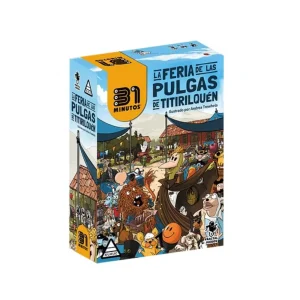 Juego de mesa La feria de las pulgas de Titirilquén - Fractal Juegos