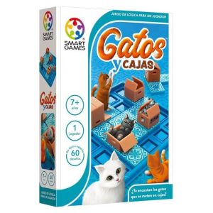 Gatos y Cajas - Juego de mesa - SMART GAMES - Desde 7 años
