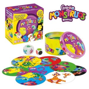 Grabolo Monstruos Reverso - Juego de mesa - Ludilo - Desde 3 años